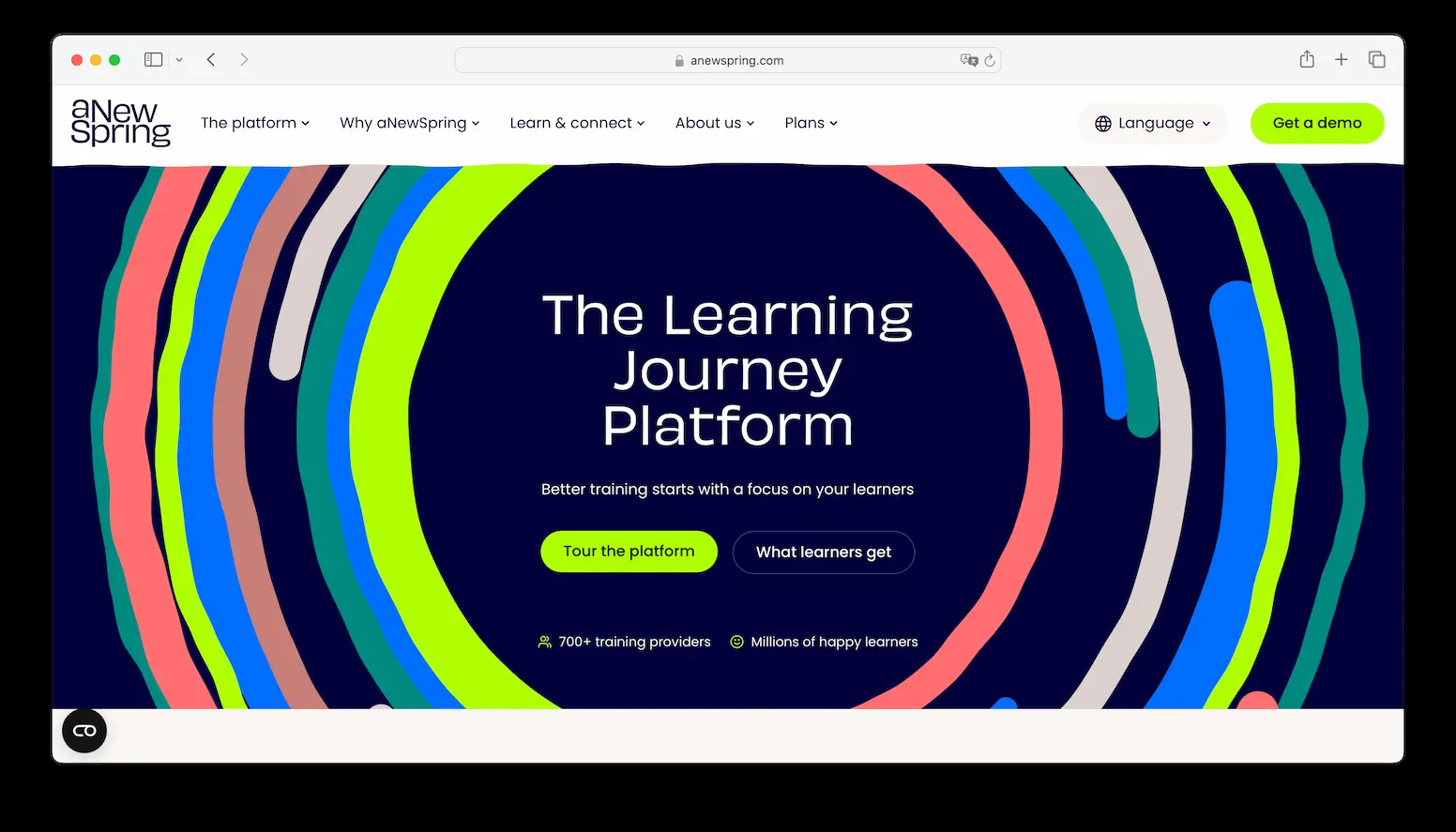 aNewSpring homepage banner